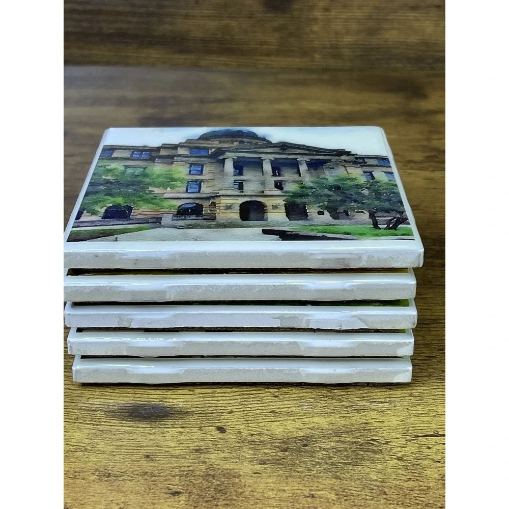 Set‎ Of 5 Artisan Coasters
